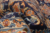 27043- Isfahan Persian Hand-Knotted Authentic/Traditional Carpet/Rug/Silk base/ Size: 5'7'' x 3'6''