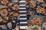 27043- Isfahan Persian Hand-Knotted Authentic/Traditional Carpet/Rug/Silk base/ Size: 5'7'' x 3'6''