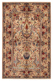 27101- Isfahan Persian Hand-Knotted Authentic/Traditional Carpet/Rug/ Size: 8'0" x 5'0"