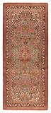 27104-Ghom Hand-knotted/Handmade Persian Rug/Carpet Traditional Authentic/ Size: 6'7" x 2'9"