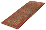 27104-Ghom Hand-knotted/Handmade Persian Rug/Carpet Traditional Authentic/ Size: 6'7" x 2'9"