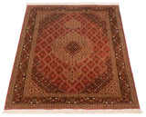 27122- Tabriz Persian Hand-knotted Carpet Authentic/Traditional Carpet/Rug/Size: 4'11" x 3'5"