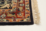 27077- Isfahan Persian Hand-Knotted Authentic/Traditional / Silk base/Carpet/Rug/ Size: 3'7" x 2'4"
