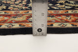 27077- Isfahan Persian Hand-Knotted Authentic/Traditional / Silk base/Carpet/Rug/ Size: 3'7" x 2'4"