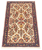 27107-Sarough Hand-Knotted/Handmade Persian Rug/Carpet Traditional Authentic/ Size: 4'2"x 2'2"