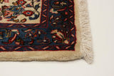 27107-Sarough Hand-Knotted/Handmade Persian Rug/Carpet Traditional Authentic/ Size: 4'2"x 2'2"