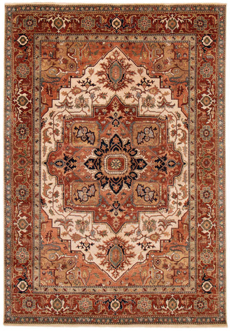 27142- Royal Heriz Hand-Knotted/Handmade Indian Rug/Carpet Traditional/Authentic/Size: 11'8" x 8'10"/356cm x 269cm