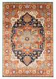 27145- Royal Heriz Hand-Knotted/Handmade Indian Rug/Carpet Traditional/Authentic/Size: 8'6" x 5'10"/259cm x 178cm