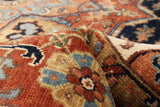 27145- Royal Heriz Hand-Knotted/Handmade Indian Rug/Carpet Traditional/Authentic/Size: 8'6" x 5'10"/259cm x 178cm