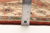 27144- Royal Heriz Hand-Knotted/Handmade Indian Rug/Carpet Traditional/Authentic/Size: 9'1" x 5'10"/277cm x 178cm