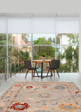 27156- Royal Ushak Hand-Knotted/Handmade Indian Rug/Carpet Traditional/Authentic/Size: 10'0" x 8'0"/305cm x 244cm