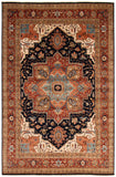27141- Royal Heriz Hand-Knotted/Handmade Indian Rug/Carpet Traditional/Authentic/Size: 14'10" x 11'9"/452cm x 358cm