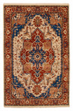 27869- Royal Heriz Hand-Knotted/Handmade Indian Rug/Carpet Traditional/Authentic/Size: 8'6" x 5'6"/259cmx 168cm
