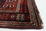 27371- Shiraz Persian Hand-Knotted/Authentic/Traditional Nomadic/Tribal / Size:8'10" x 5'8"/269cm x 173cm