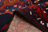 27881- Shiraz Persian Hand-knotted/Authentic/Traditional Nomadic/Tribal / Size: 6'9" x 4'3"/206cm x 130cm