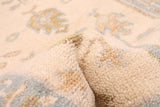 27151- Royal Ushak Hand-Knotted/Handmade Indian Rug/Carpet Traditional/Authentic/Size:7'10" x 2'8"/239cm x 81cm