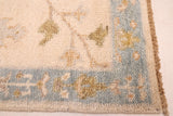 27151- Royal Ushak Hand-Knotted/Handmade Indian Rug/Carpet Traditional/Authentic/Size:7'10" x 2'8"/239cm x 81cm