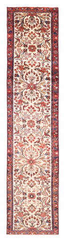 27368-Hamadan Hand-Knotted/Handmade Persian Rug/Carpet Tribal/Nomadic Authentic/ Size: 10'4" x 2'3"/315cm x 69cm