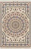 19418-Isfahan Hand-Knotted/Handmade Persian Rug/Carpet Traditional Authentic/ Size: 6'10''x 4'4'