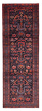 27370-Hamadan Hand-Knotted/Handmade Persian Rug/Carpet Tribal/Nomadic Authentic/ Size: 10'10" x 3'8"/330cm x 112cm
