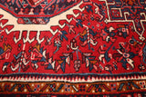 27379- Garadjeh Hand-Knotted/Handmade Persian Rug/Carpet Traditional/Authentic/Size: 6'5" x 4'9"/196cm x 145cm