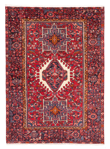 27380- Garadjeh Hand-Knotted/Handmade Persian Rug/Carpet Traditional/Authentic/Size: 6'6" x 4'8"/198cm x 142cm