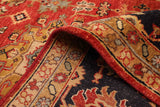 27845- Royal Heriz Hand-Knotted/Handmade Indian Rug/Carpet Traditional/Authentic/Size:  9'11" x 8'1"/302cmx 246cm