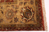27384- Royal Heriz Hand-Knotted/Handmade Indian Rug/Carpet Traditional/Authentic/Size:9'2" x 6'2"/279cm x 249cm