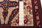 27394- Royal Balutch Persian Hand-knotted Authentic/Nomadic/Tribal Rug/Carpet/ Size: 2'4" x 2'3"/71cm x 69cm
