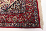 27395- Isfahan Persian Hand-Knotted Authentic/Traditional Carpet/Rug/ Size: 5'7" x 3'7"/170cmx 109cm