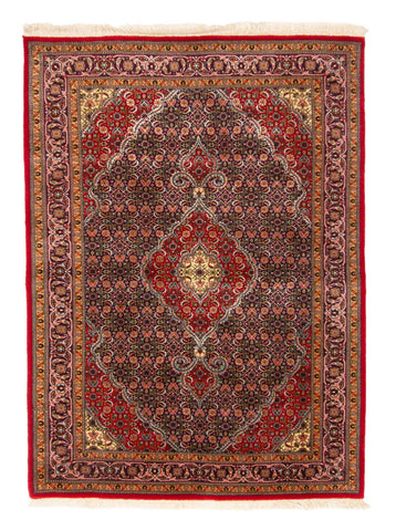 27397- Tabriz Persian Hand-knotted Carpet Authentic/Traditional Carpet/Rug/Size: 4'8" x 3'5"/142cm x 104cm