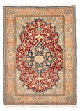 27398-Sarough Hand-Knotted/Handmade Persian Rug/Carpet Traditional Authentic/ Size: 6'5"x 4'8"/196cm x 142cm