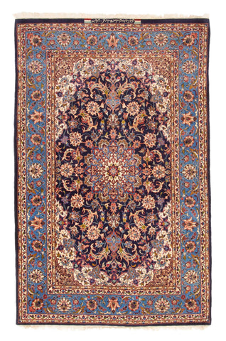 27399- Isfahan Persian Hand-Knotted Authentic/Traditional Carpet/Rug/ Size: 5'6" x 3'7"/168cmx 109cm
