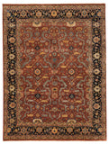 27390- Royal Heriz Hand-Knotted/Handmade Indian Rug/Carpet Traditional/Authentic/Size 11'10" x 9'1"/361cmx 277cm