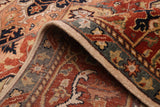 27842- Royal Heriz Hand-Knotted/Handmade Indian Rug/Carpet Traditional/Authentic/Size: 9'10" x 7'11"/300cmx 241cm