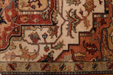 27842- Royal Heriz Hand-Knotted/Handmade Indian Rug/Carpet Traditional/Authentic/Size: 9'10" x 7'11"/300cmx 241cm