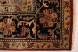 27838- Royal Heriz Hand-Knotted/Handmade Indian Rug/Carpet Traditional/Authentic/Size: 9'11" x 7'9"/302cmx 236cm