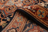 27876- Royal Heriz Hand-Knotted/Handmade Indian Rug/Carpet Traditional/Authentic/Size: 11'8" x 2'7"/356cmx 79cm