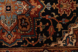 27876- Royal Heriz Hand-Knotted/Handmade Indian Rug/Carpet Traditional/Authentic/Size: 11'8" x 2'7"/356cmx 79cm