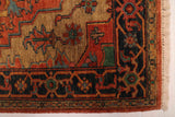 27884- Royal Heriz Hand-Knotted/Handmade Indian Rug/Carpet Traditional/Authentic/Size: 5'11" x 4'2"/180cmx 127cm