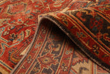 27885- Royal Heriz Hand-Knotted/Handmade Indian Rug/Carpet Traditional/Authentic/Size: 6'2" x 4'0"/188cmx 122cm