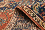27839- Royal Heriz Hand-Knotted/Handmade Indian Rug/Carpet Traditional/Authentic/Size: 10'2" x 7'10"/310cmx 239cm