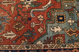 27839- Royal Heriz Hand-Knotted/Handmade Indian Rug/Carpet Traditional/Authentic/Size: 10'2" x 7'10"/310cmx 239cm