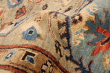 27840- Royal Heriz Hand-Knotted/Handmade Indian Rug/Carpet Traditional/Authentic/Size: 9'11" x 7'11"/301cmx 241cm