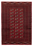 27950-Turkmen Hand-Knotted/Handmade Persian Rug/Carpet Traditional/Authentic/ Size: 5'8" x 4'0"/173 cm × 122 cm