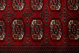 27950-Turkmen Hand-Knotted/Handmade Persian Rug/Carpet Traditional/Authentic/ Size: 5'8" x 4'0"/173 cm × 122 cm