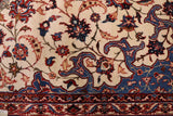 27956- Isfahan Persian Hand-Knotted Authentic/Traditional Carpet/Rug/ Size: 7'7" x 5'0"/231cm x 152cm
