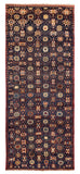 27957-Hamadan Hand-Knotted/Handmade Persian Rug/Carpet Tribal/Nomadic Authentic/ Size: 11'3" x 4'6"/343cm x 137cm