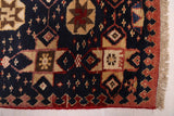27957-Hamadan Hand-Knotted/Handmade Persian Rug/Carpet Tribal/Nomadic Authentic/ Size: 11'3" x 4'6"/343cm x 137cm