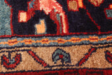 27952-Hamadan Hand-Knotted/Handmade Persian Rug/Carpet Tribal/Nomadic Authentic/ Size: 9'6" x 5'10"/290cm x 178cm